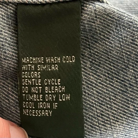 Ralph Lauren Blue Denim Classic Jacket L - Picture 15 of 16